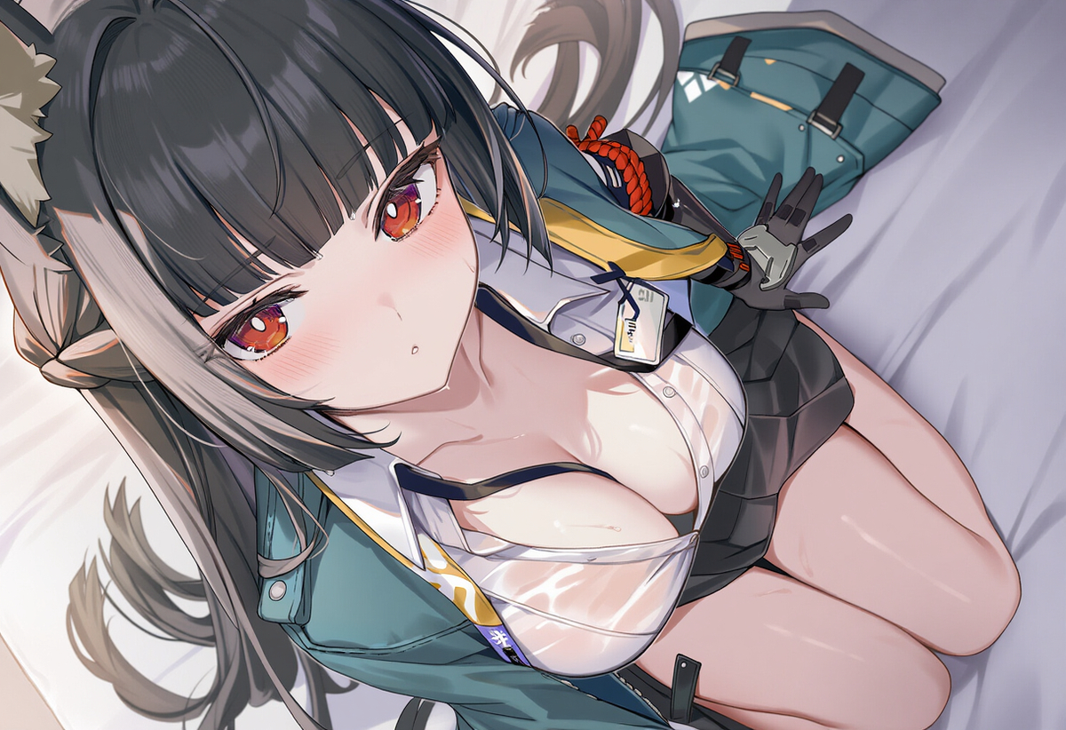 This is a pixiv picture whose title is キスが欲しい星見雅.