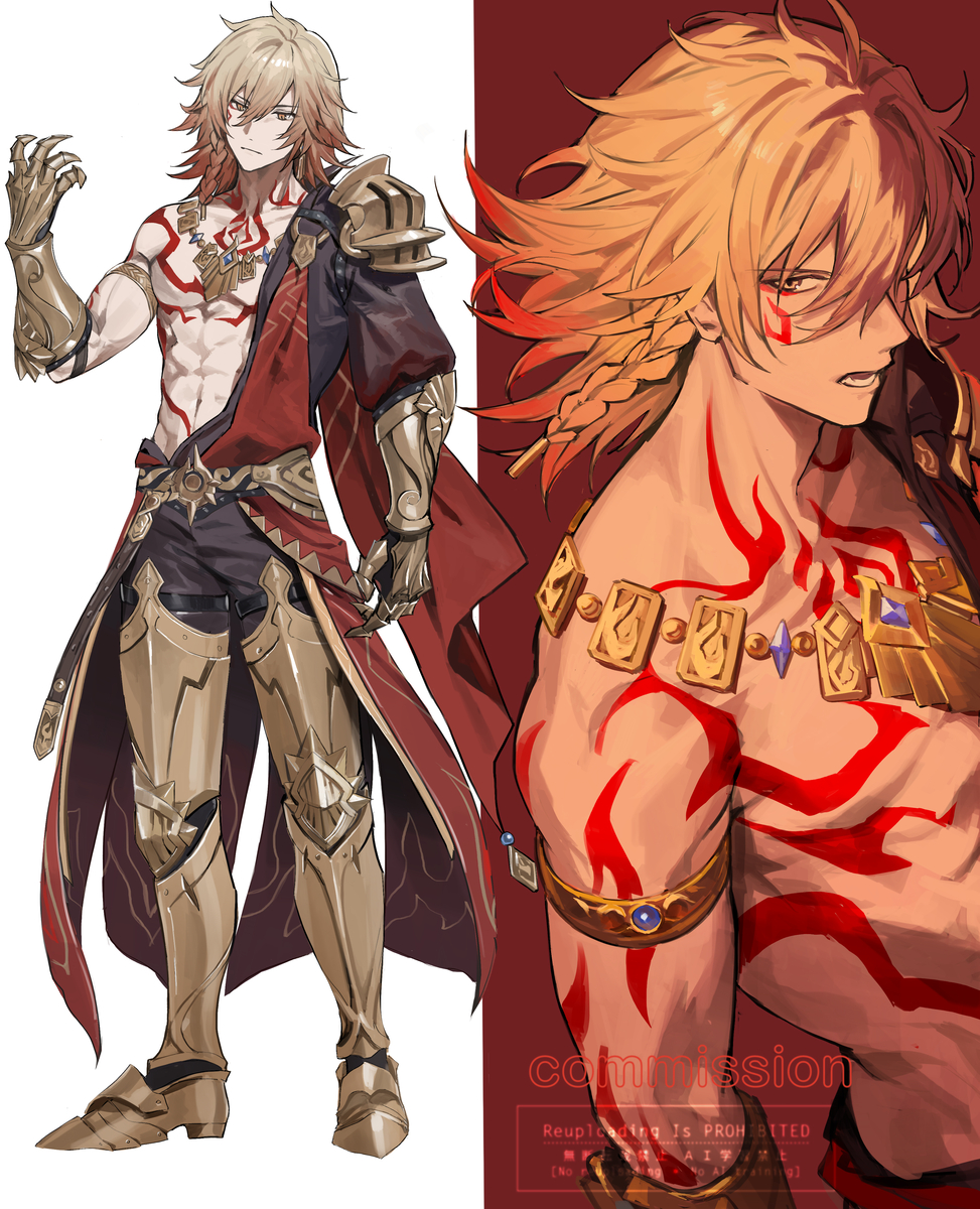 This is a pixiv picture whose title is 赤.