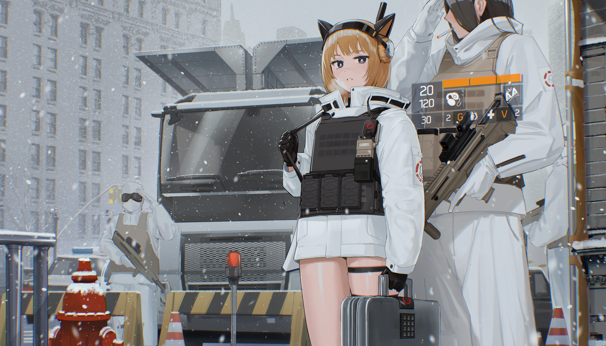 This is a pixiv picture whose title is cm.