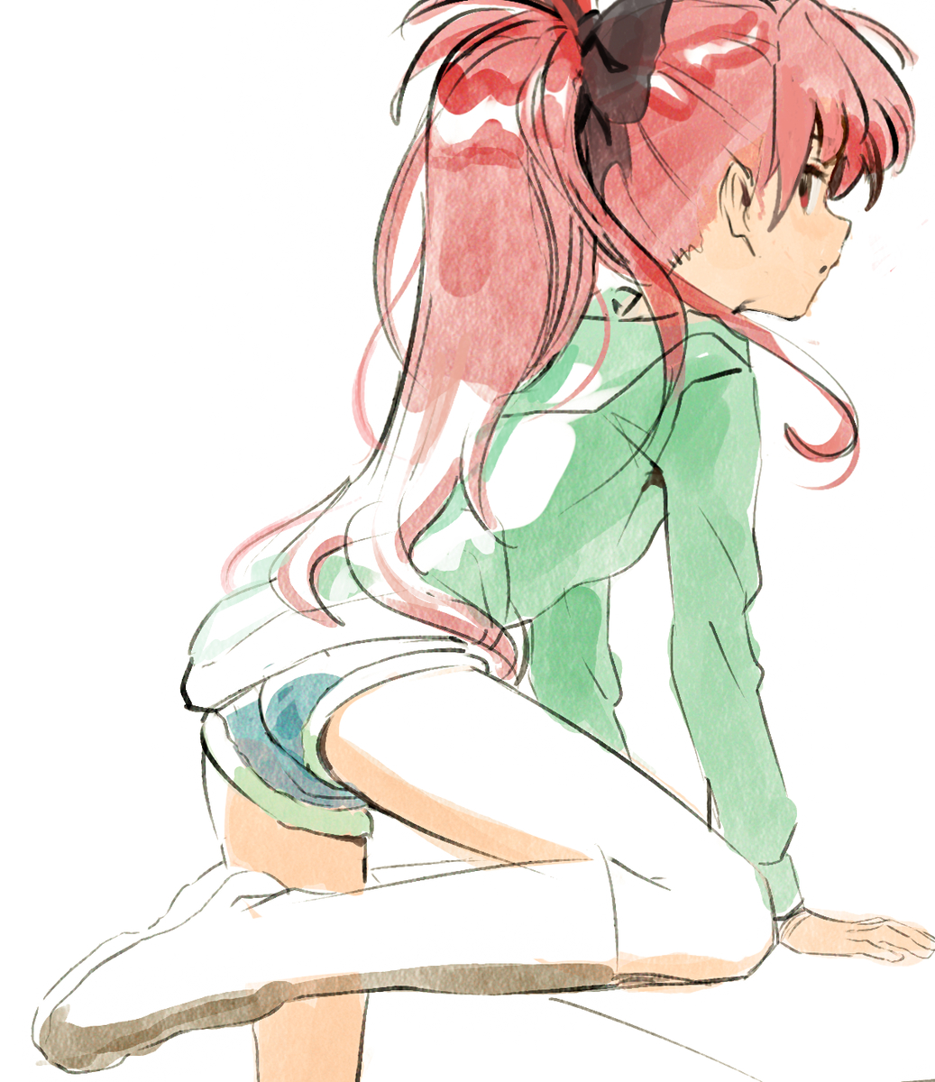 This is a pixiv picture whose title is Kyoko 20m sketch.