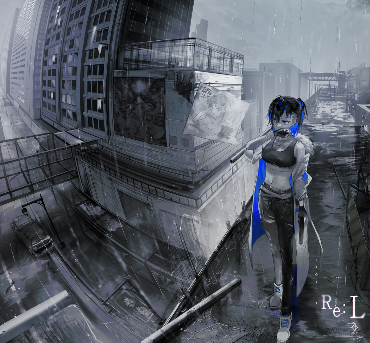 This is a pixiv picture whose title is Rainy day.