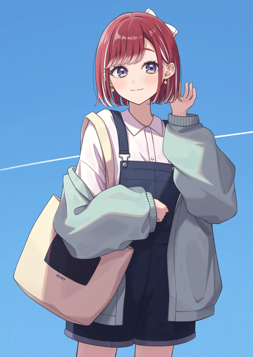 This is a pixiv picture whose title is ショートな🍰🧁.