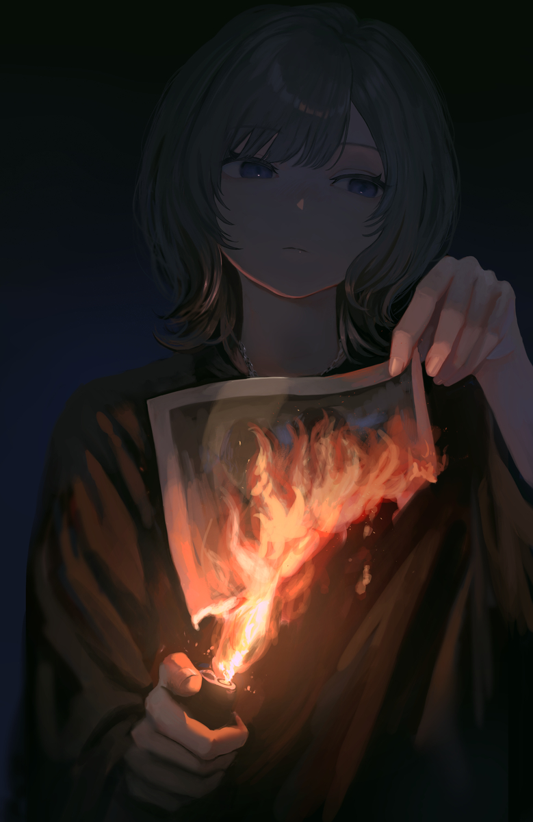This is a pixiv picture whose title is 無題.
