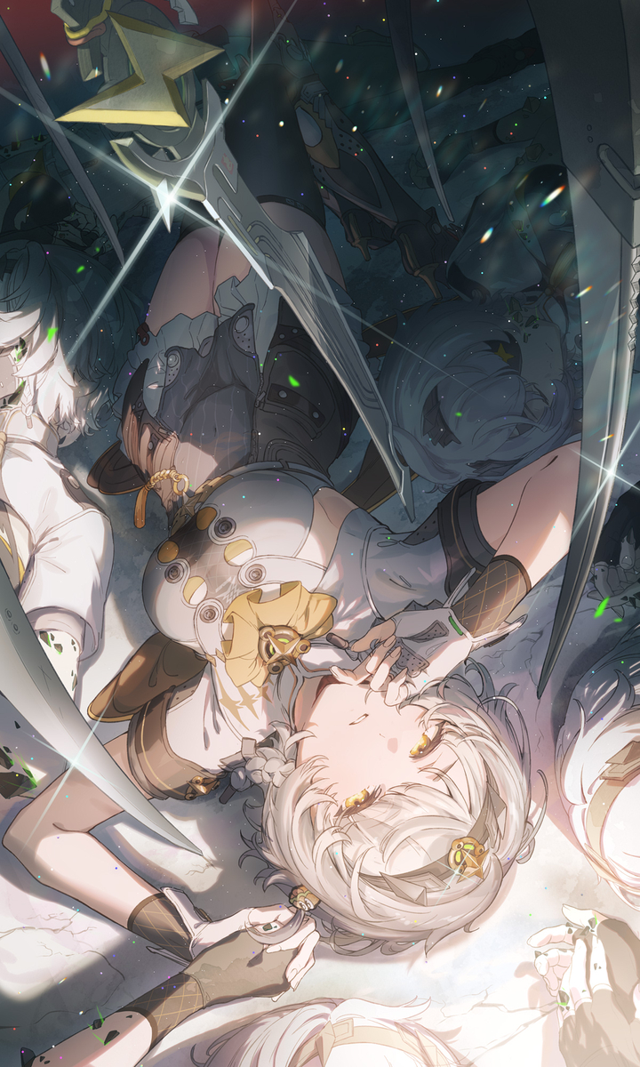 This is a pixiv picture whose title is 0号・アンビー.
