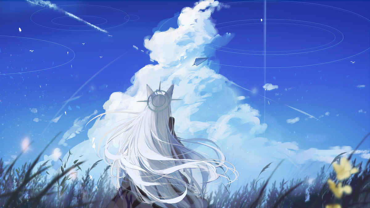 This is a pixiv picture whose title is 親愛なる、はじまりの君へ.