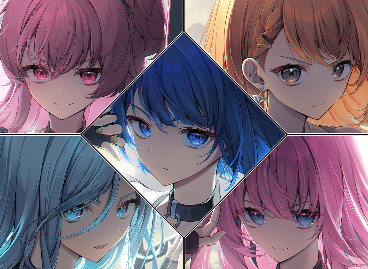 This is a pixiv picture whose title is アンチユー.