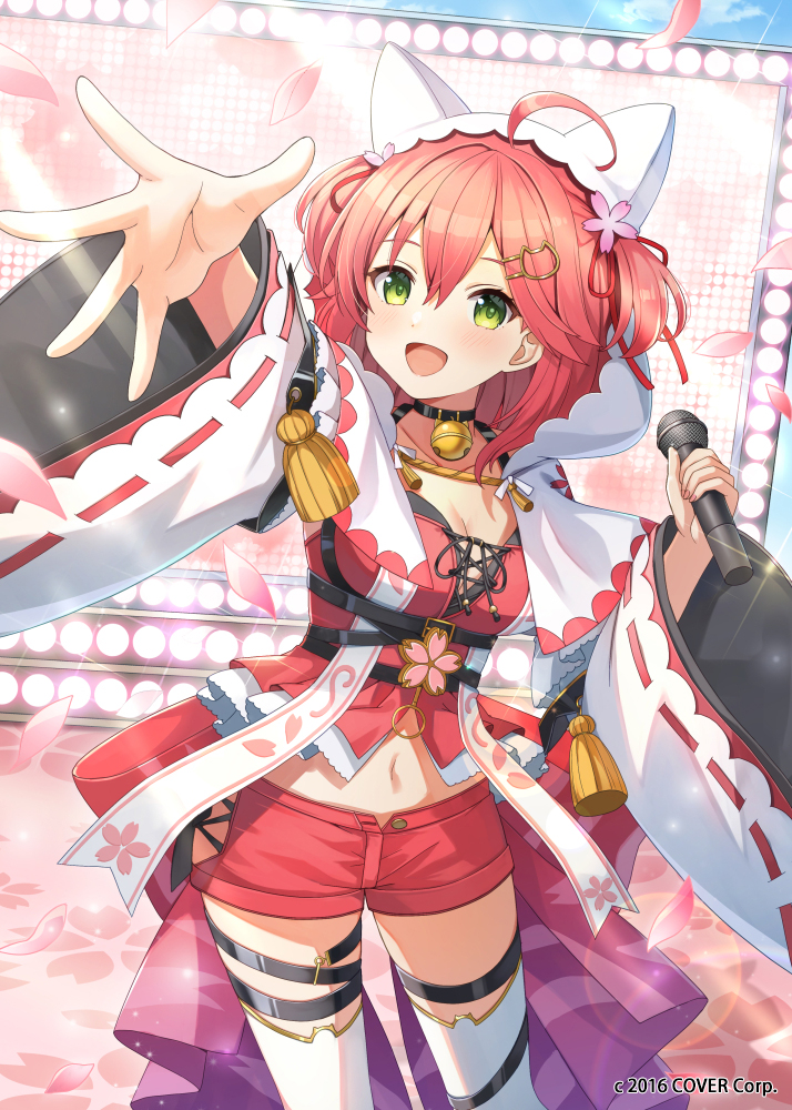 This is a pixiv picture whose title is 🌸ホロカさくらみこ🌸.