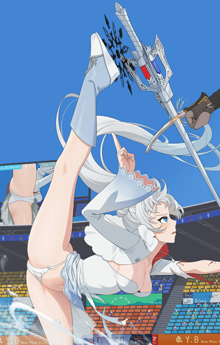 This is a pixiv picture whose title is シュニー流. 重力と舞の剣.