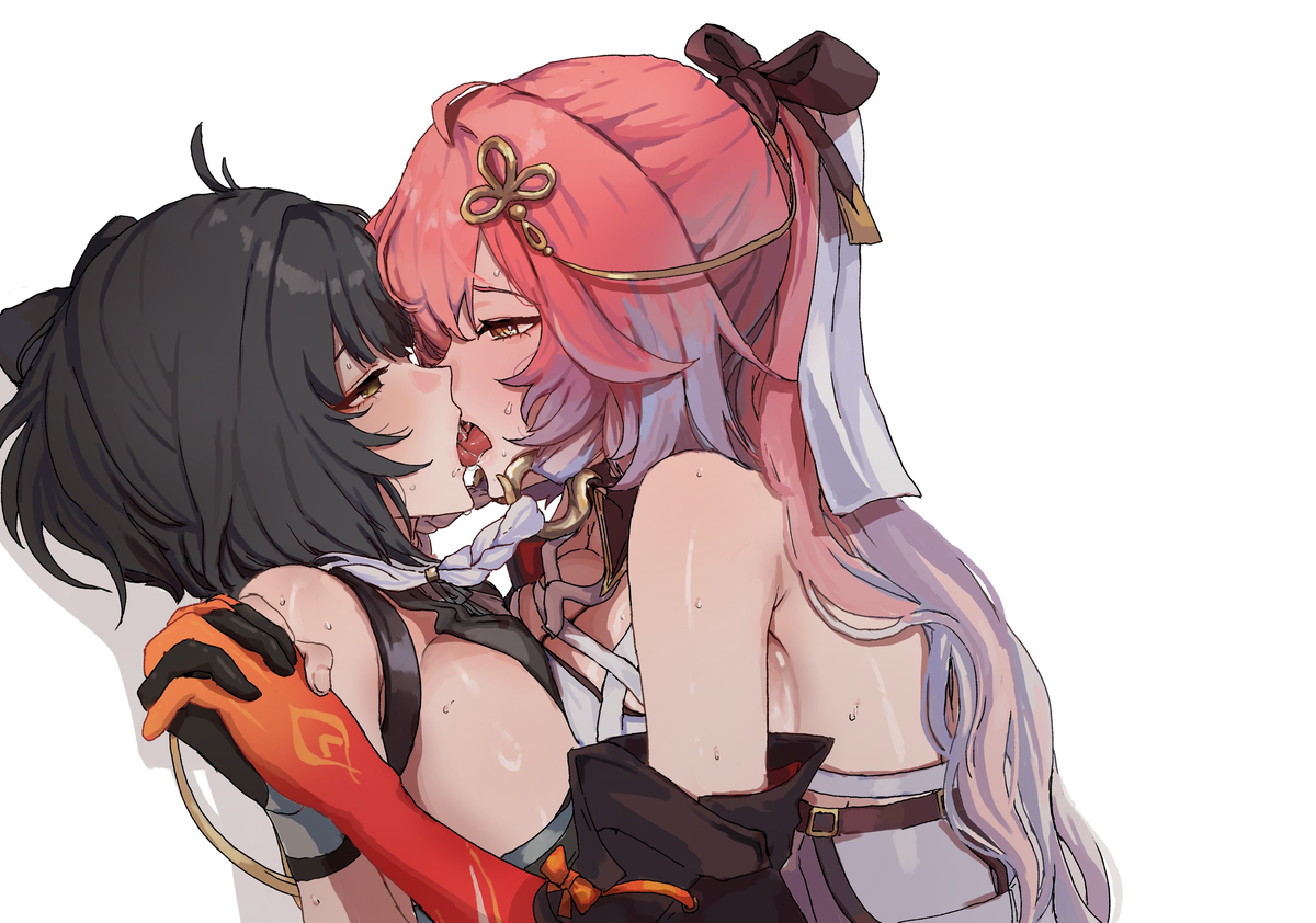 This is a pixiv picture whose title is 無題.