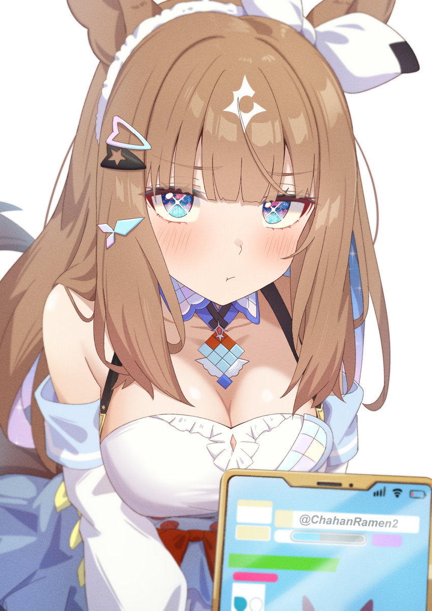 This is a pixiv picture whose title is 負けん気発動しちゃったアーモンドアイ.