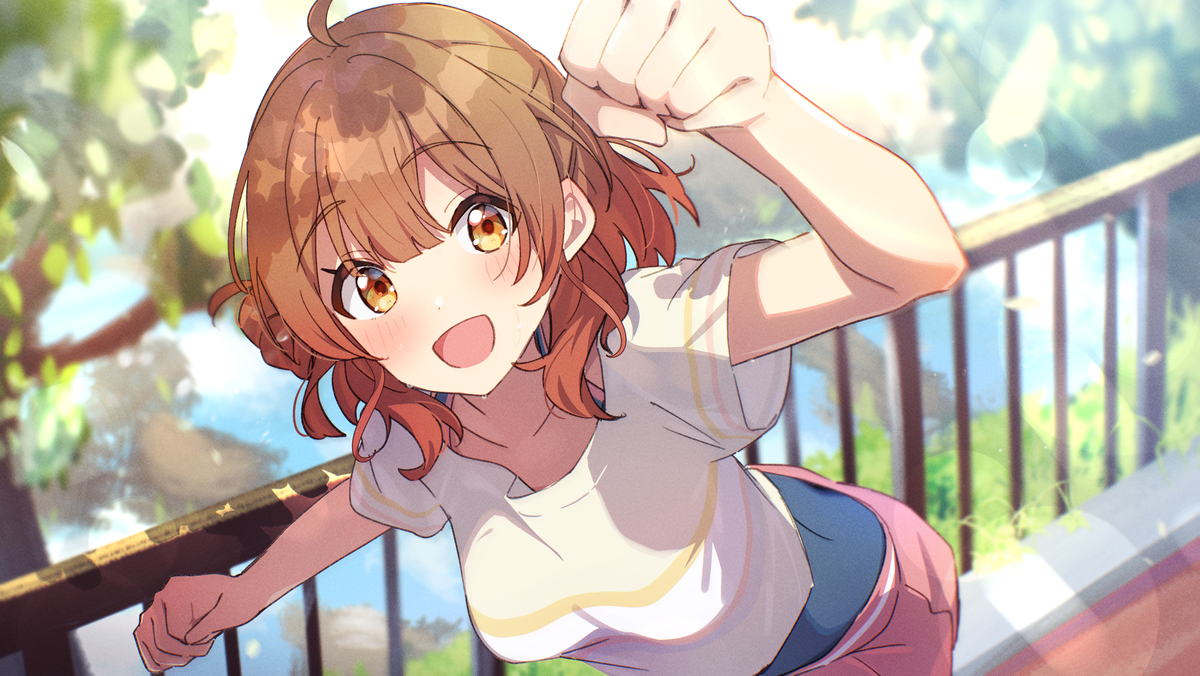 This is a pixiv picture whose title is 花海佑芽.