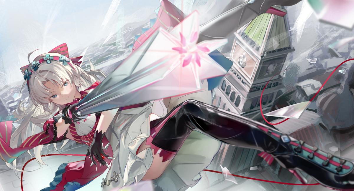 This is a pixiv picture whose title is 珂莱塔.