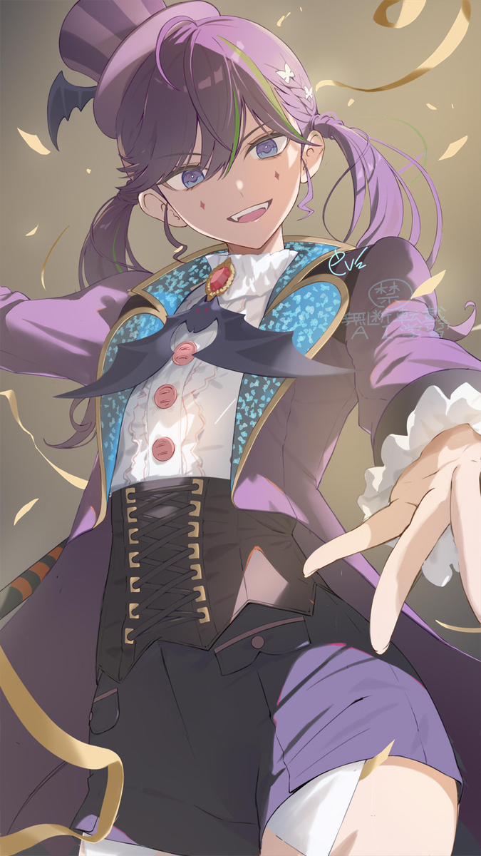 This is a pixiv picture whose title is 燐羽　仮装狂騒曲.