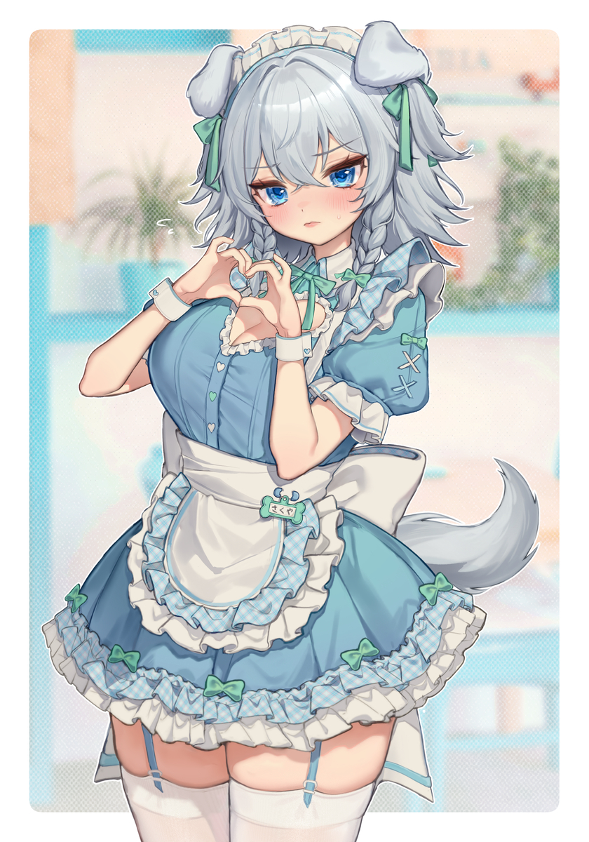 This is a pixiv picture whose title is 🦴.