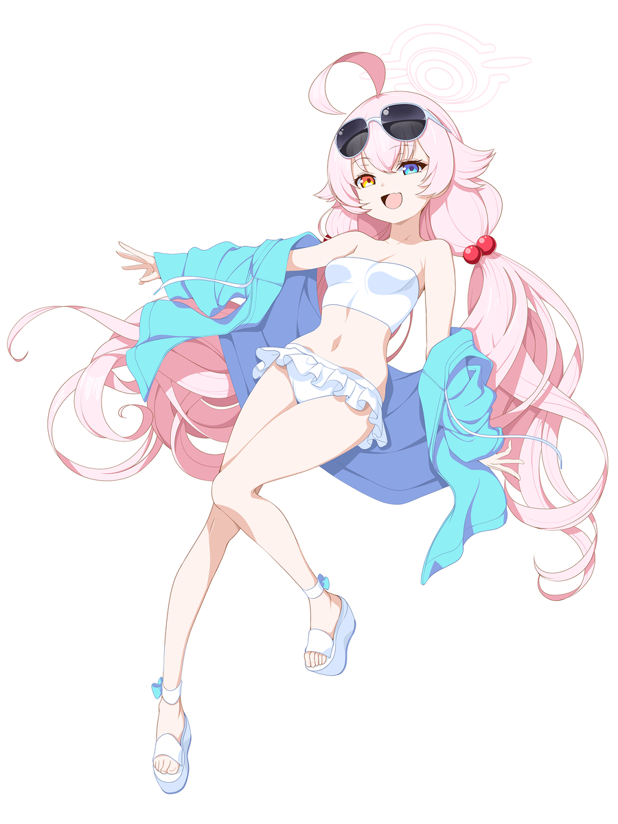 This is a pixiv picture whose title is 水着 小鳥遊ホシノ.