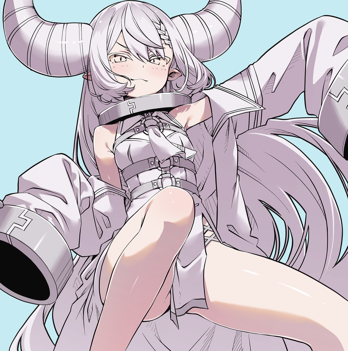 This is a pixiv picture whose title is ホロライブ ラプラス・ダークネスさん.