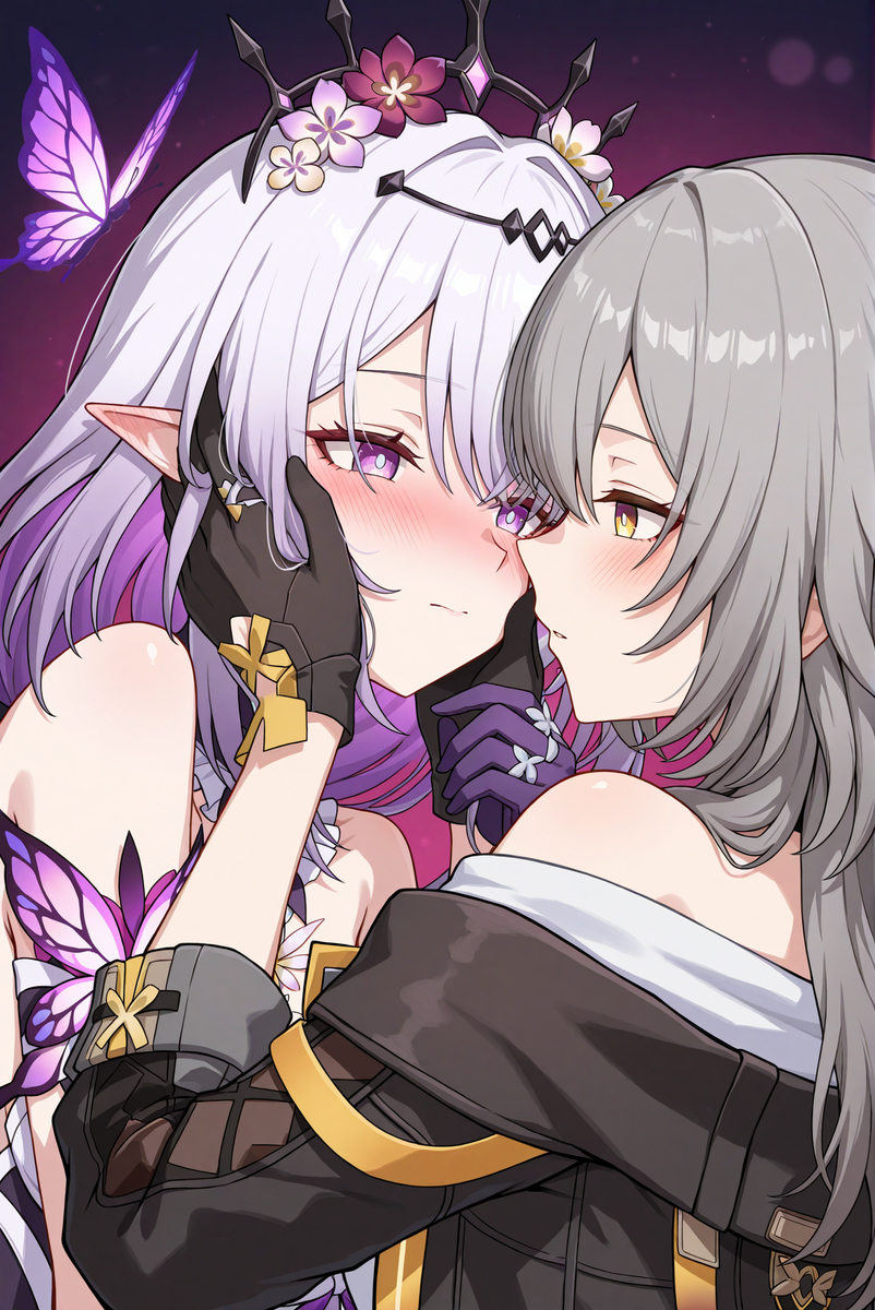 This is a pixiv picture whose title is Castorice is finally touched.