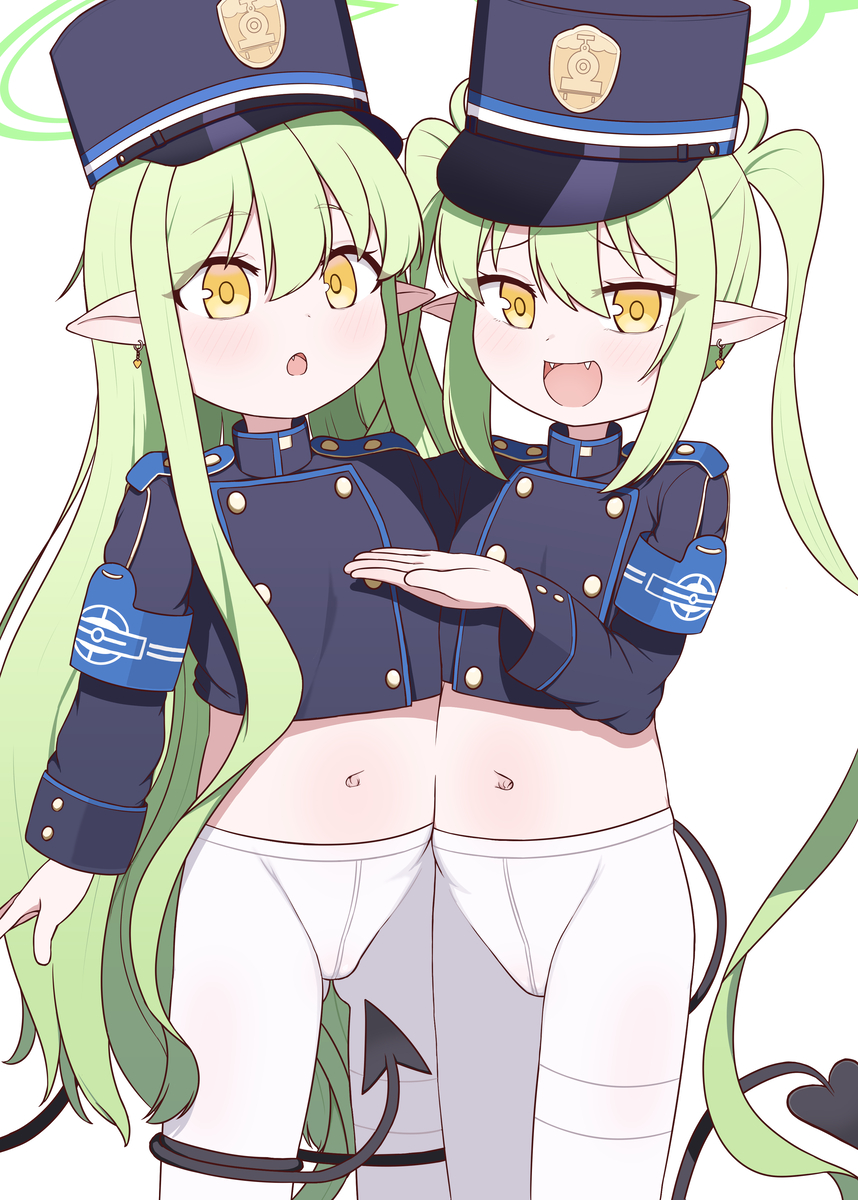 This is a pixiv picture whose title is シュポシュポガキ.