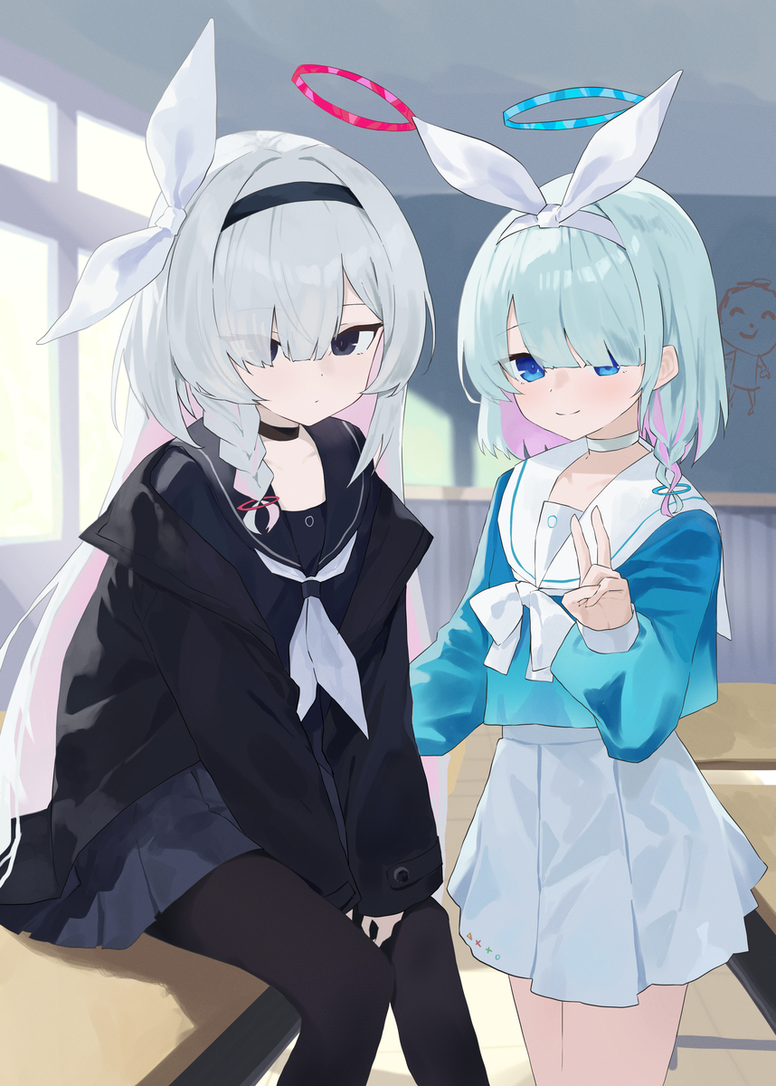 This is a pixiv picture whose title is アロナとプラナ.