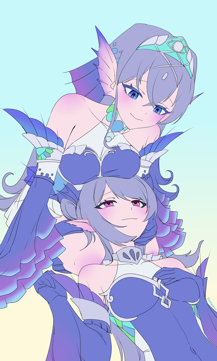This is a pixiv picture whose title is 水仙姐姐的膝枕1.0.