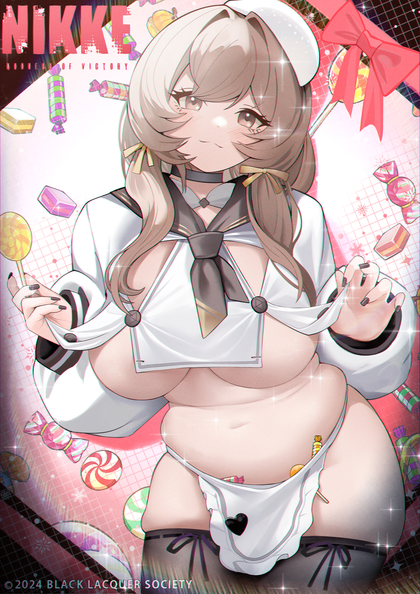 This is a pixiv picture whose title is NIKKE  Bready.
