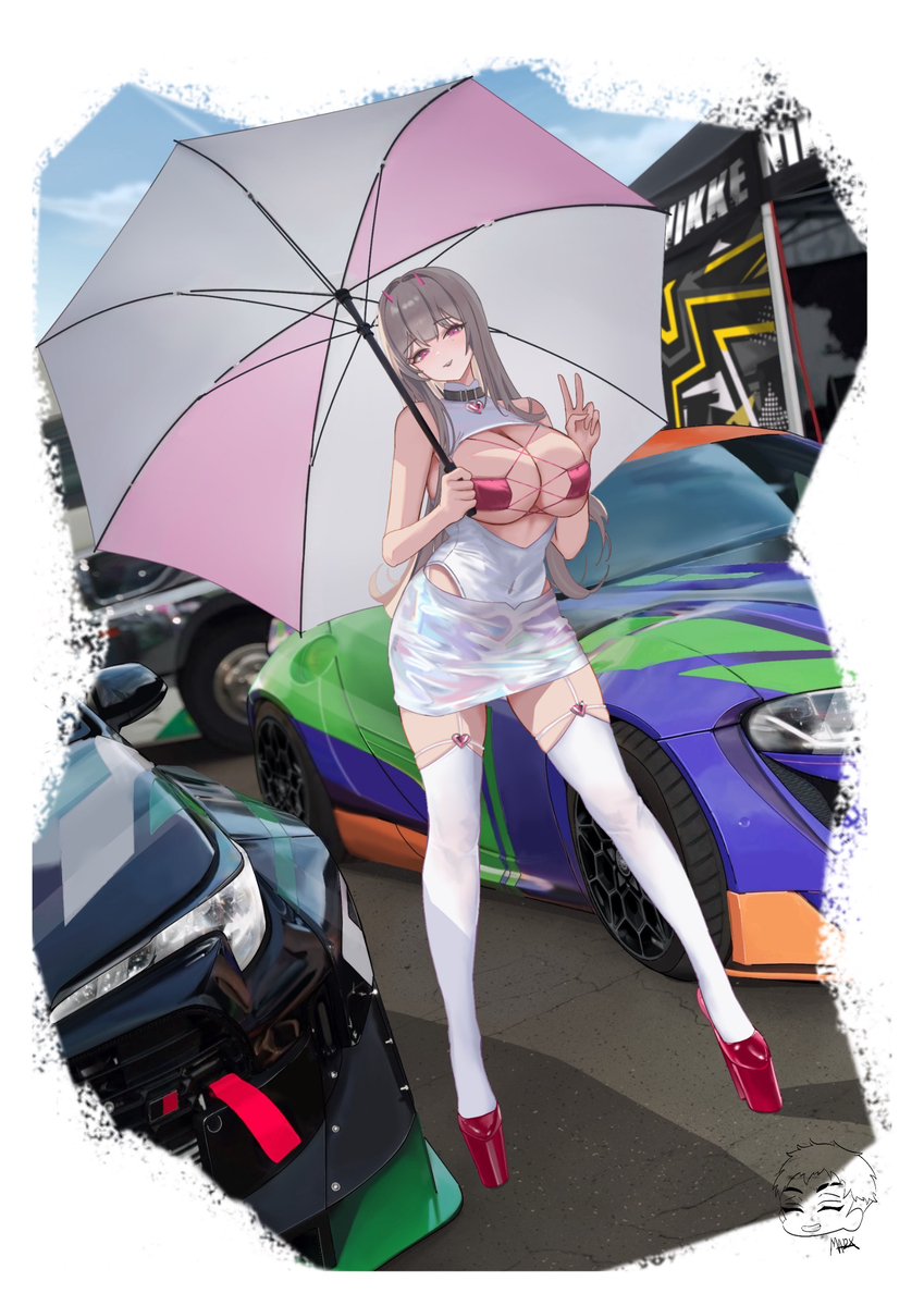 This is a pixiv picture whose title is Viper: Race Girl.