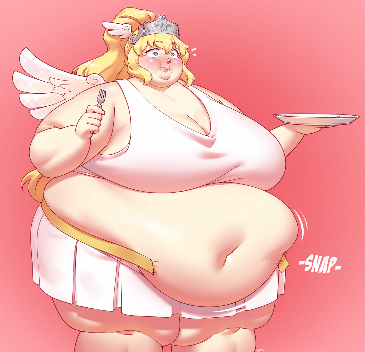 This is a pixiv picture whose title is Angelically Soft.