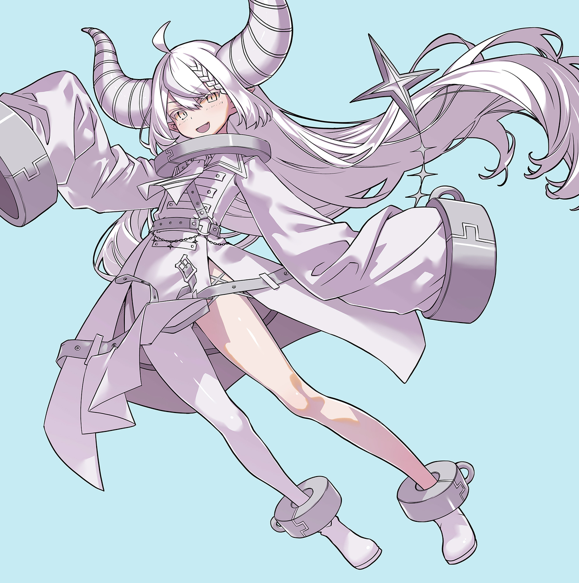 This is a pixiv picture whose title is ホロライブ　ラプラス・ダークネスさん.