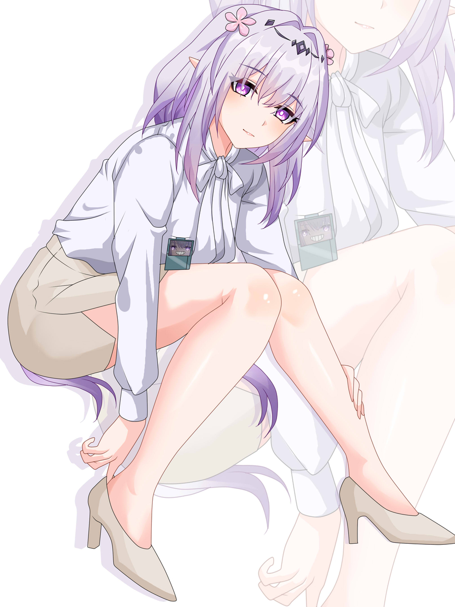 This is a pixiv picture whose title is OL castorice.