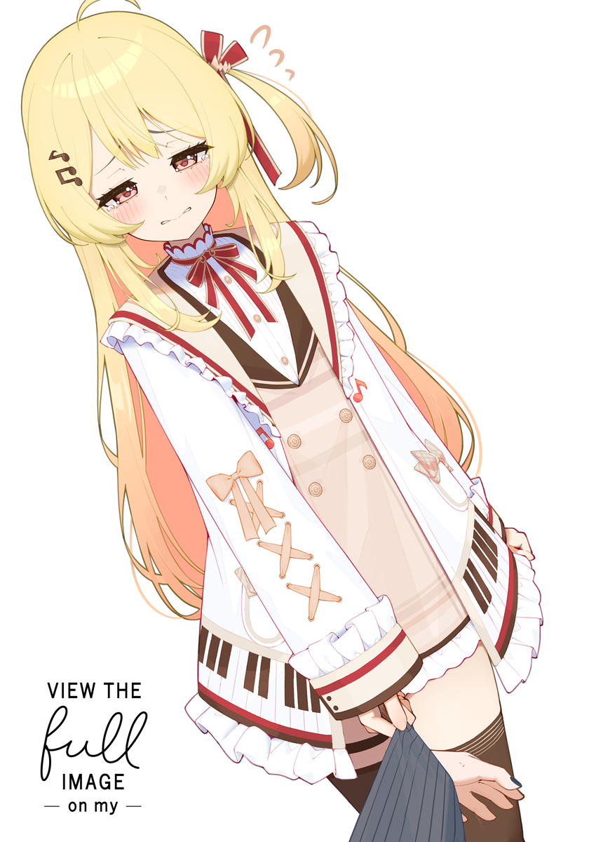 This is a pixiv picture whose title is 奏ちゃんが何かを伝えたいみたいです。.