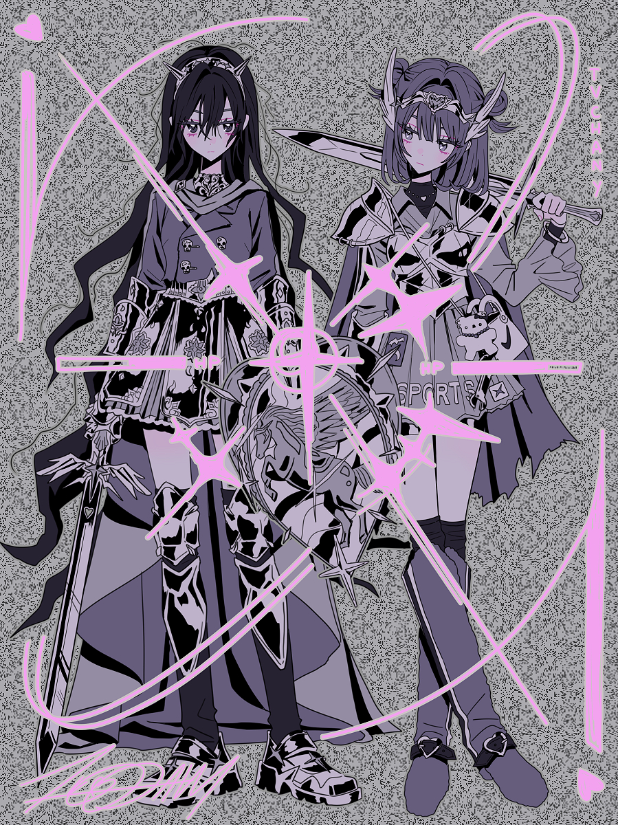 This is a pixiv picture whose title is NG+ 2.