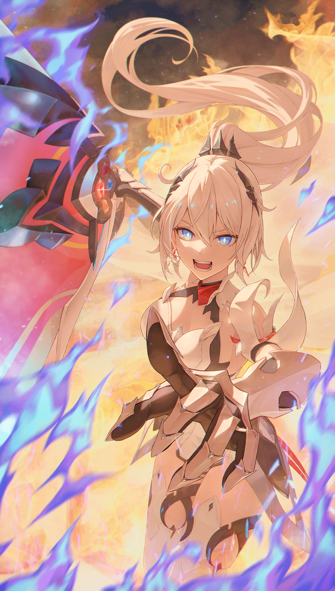 This is a pixiv picture whose title is Kiana.