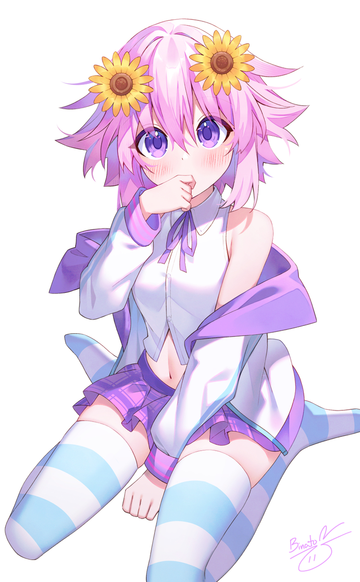 This is a pixiv picture whose title is Nep.