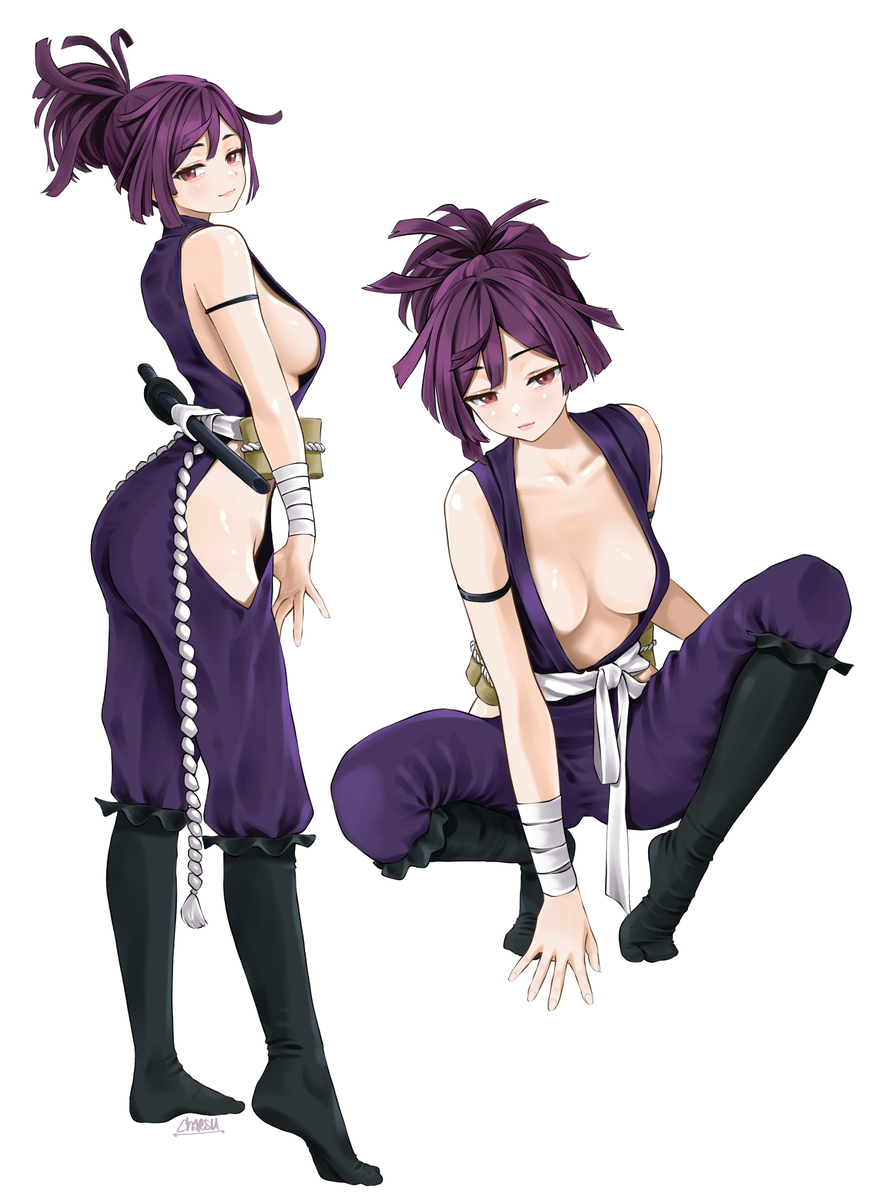 This is a pixiv picture whose title is yuzuriha.