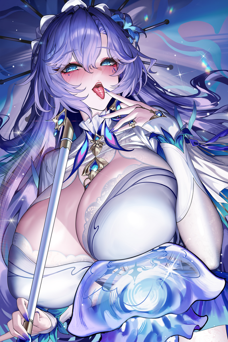 This is a pixiv picture whose title is 摸了坎特蕾拉.