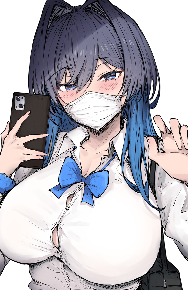 This is a pixiv picture whose title is Gal Kronii.