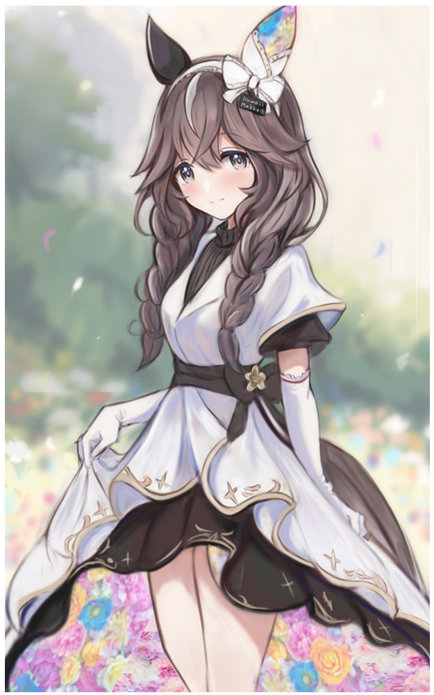 This is a pixiv picture whose title is カレンブーケドールさん描いた.