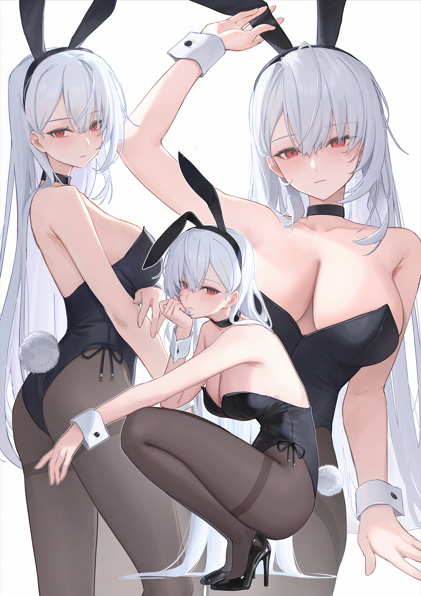 This is a pixiv picture whose title is バニーガール.