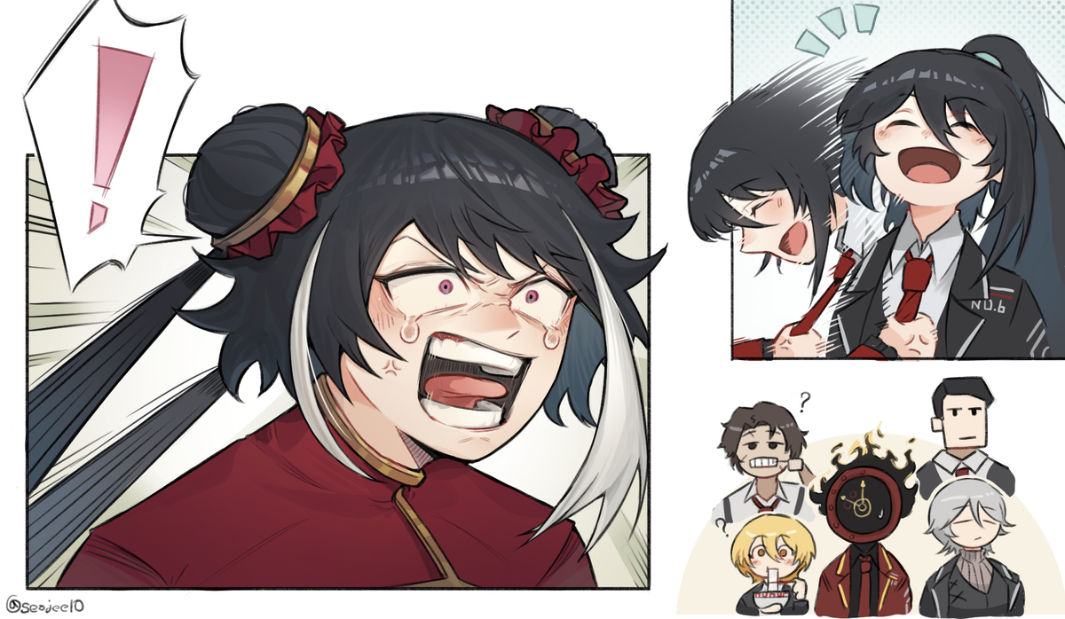 This is a pixiv picture whose title is 食べたものを吐き出して！.