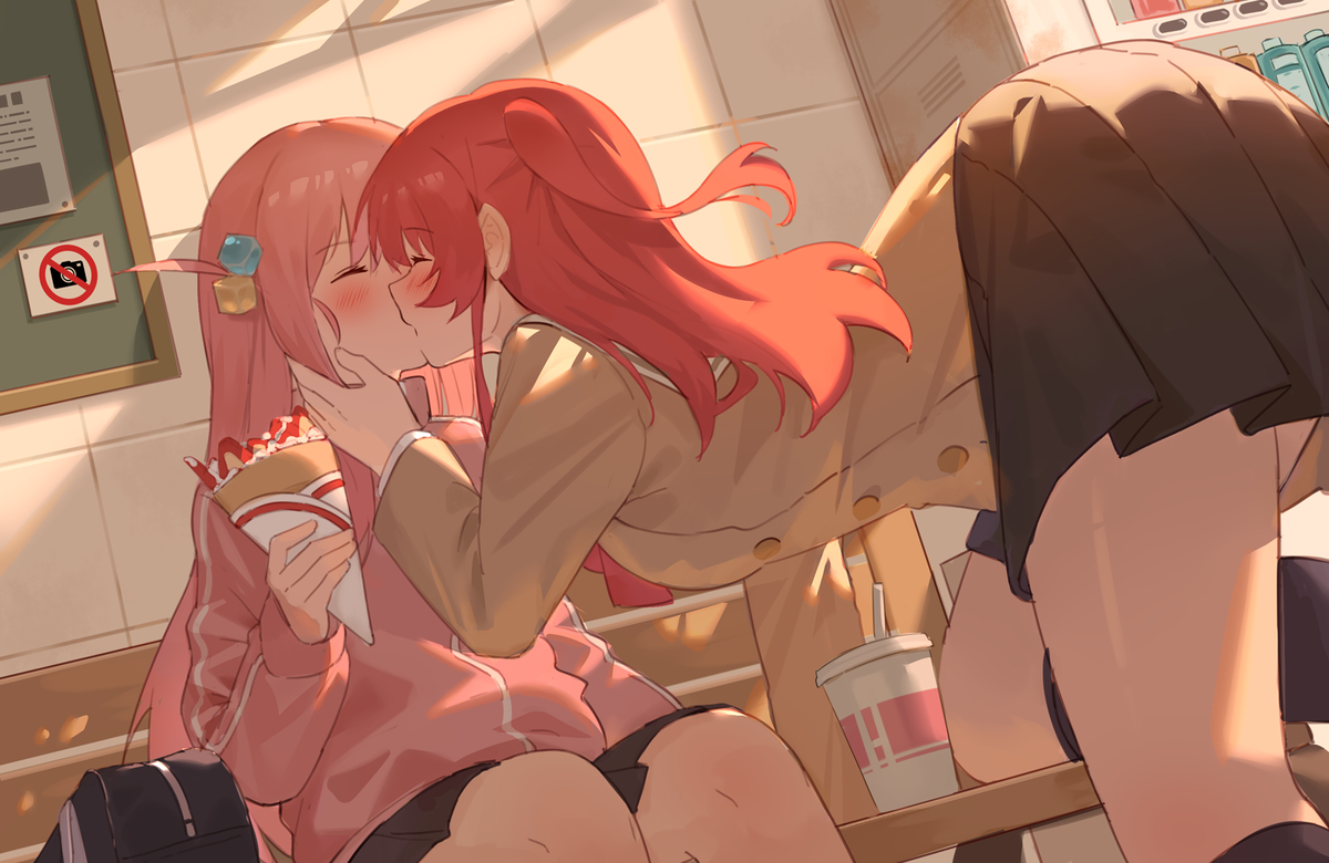 This is a pixiv picture whose title is ひとくちちょうだい.