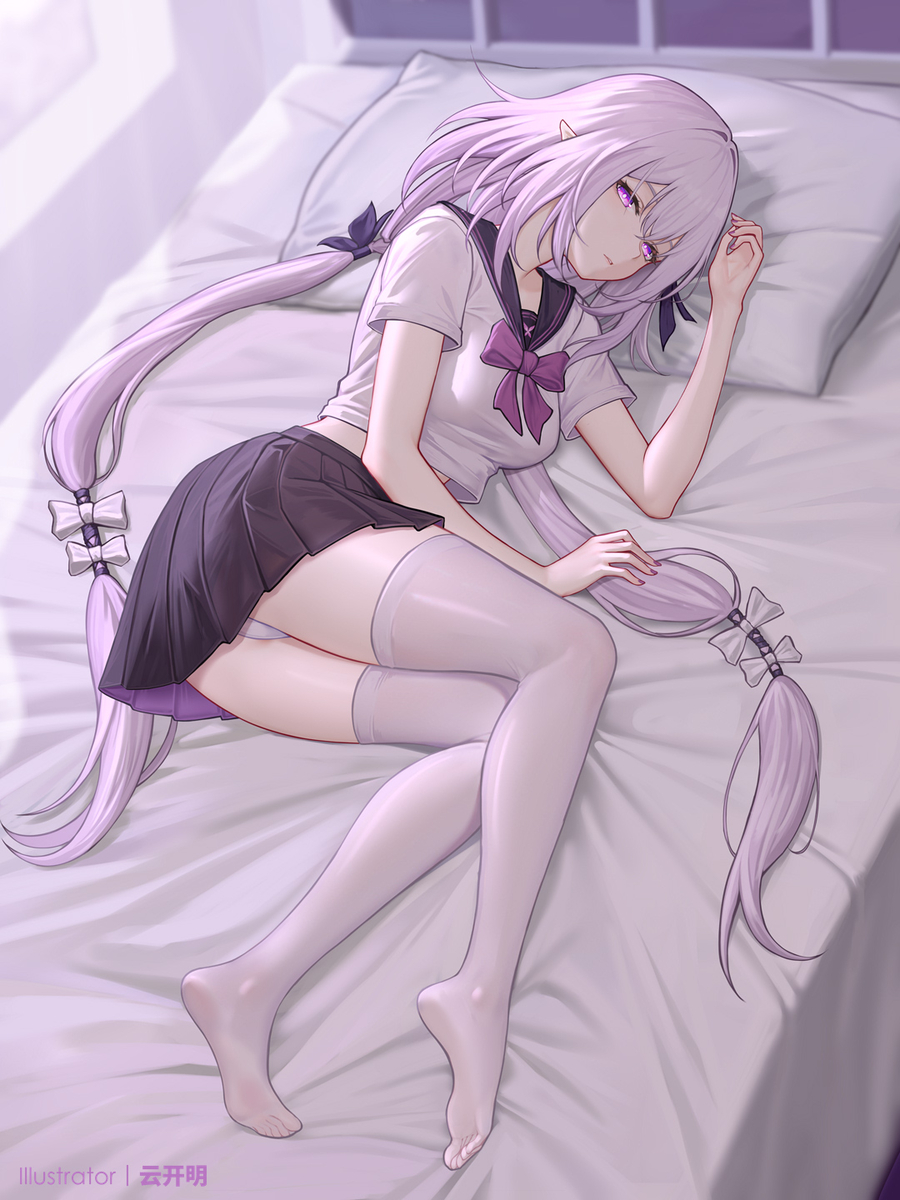 This is a pixiv picture whose title is 遐蝶.