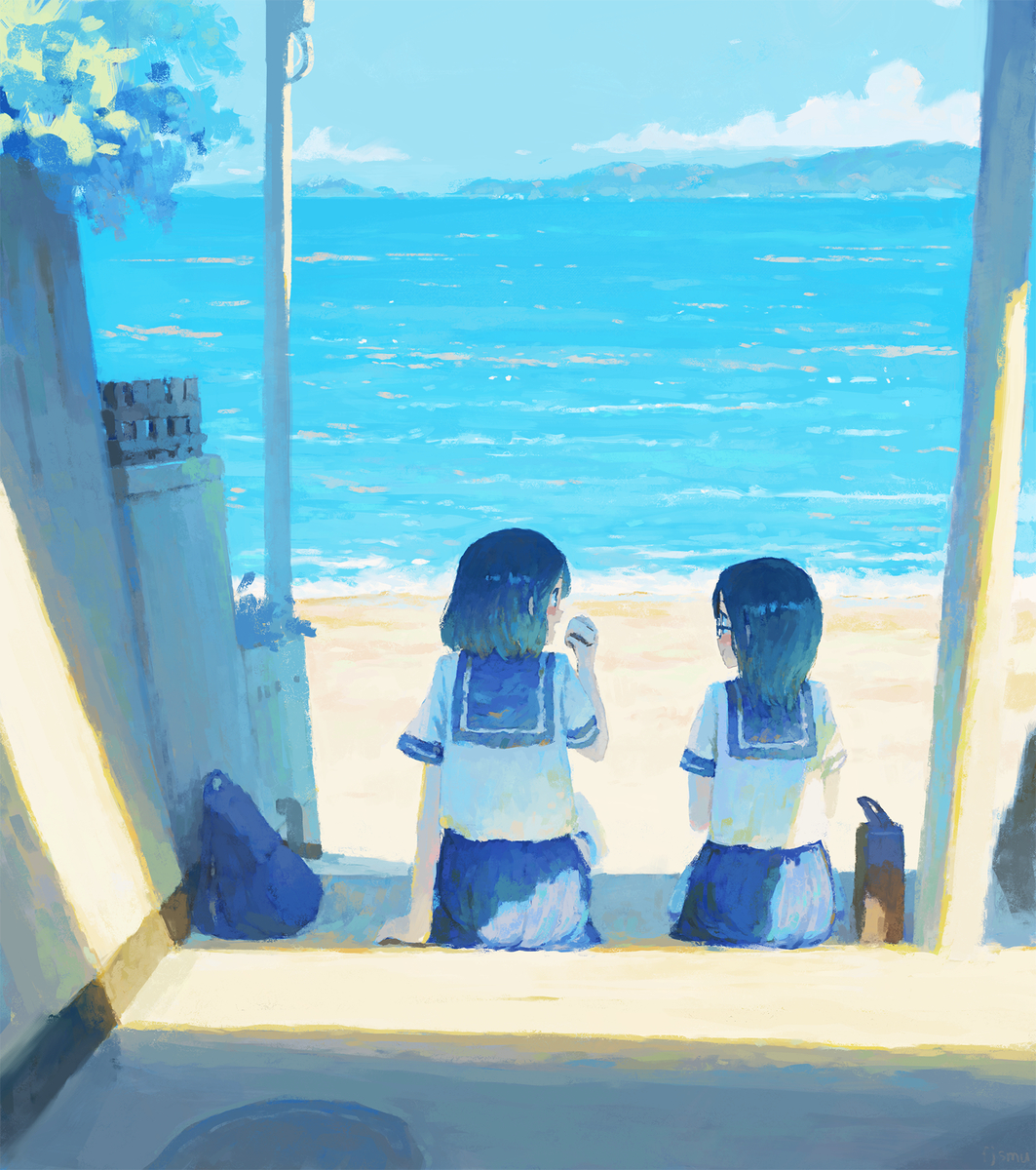 This is a pixiv picture whose title is 無題.