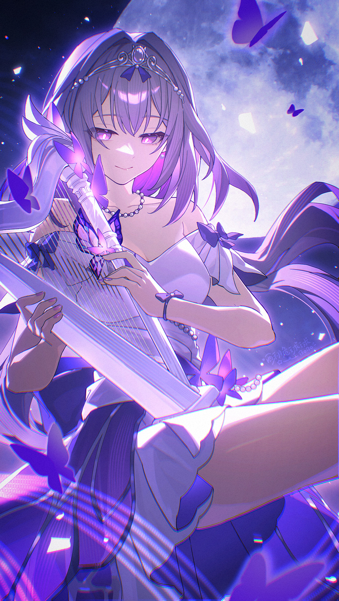 This is a pixiv picture whose title is day 8   Castorice.