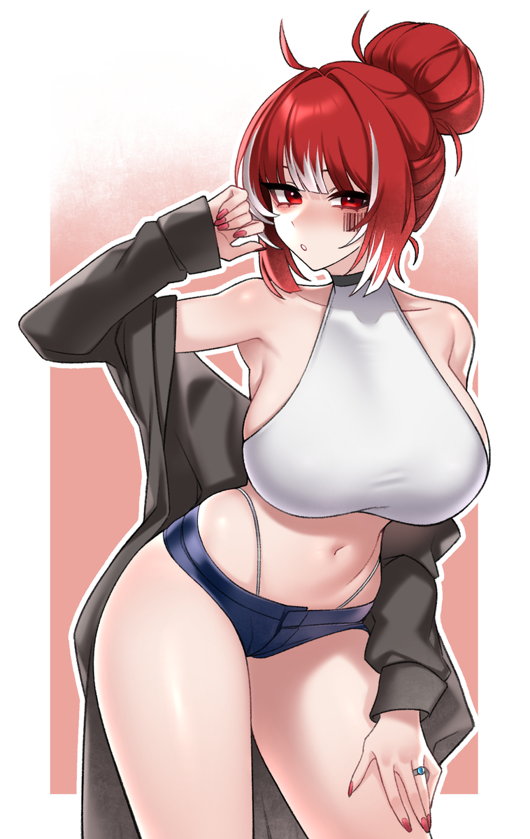 This is a pixiv picture whose title is Other's OC❤️.