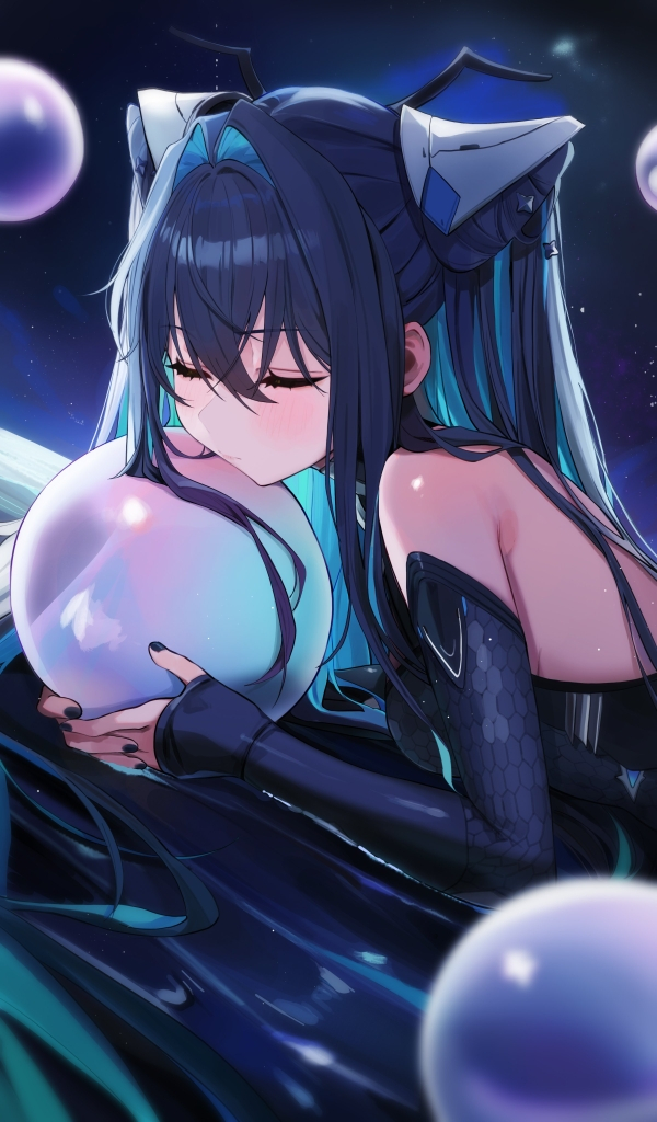 This is a pixiv picture whose title is Little mermaid  🧜‍♀️.