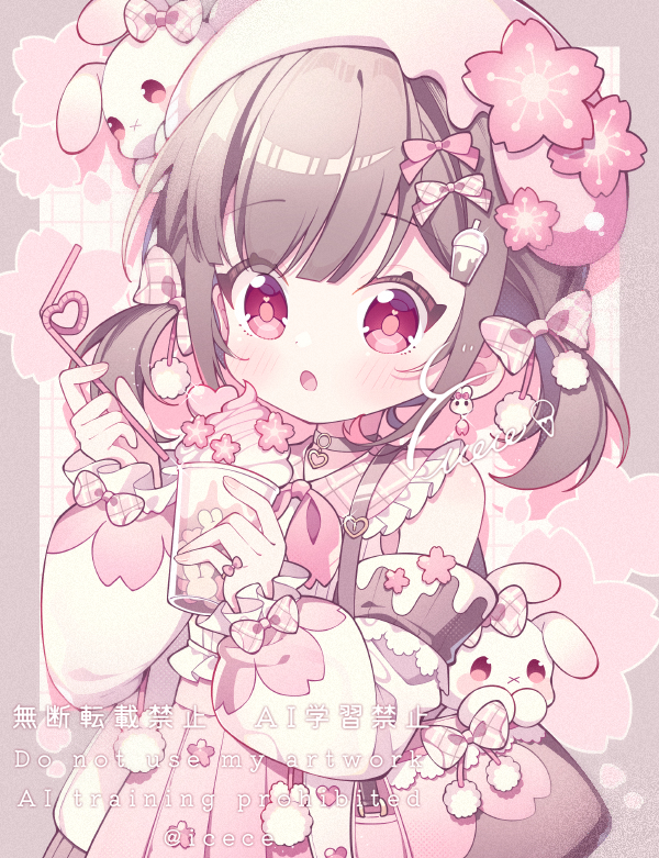 This is a pixiv picture whose title is 🌸.