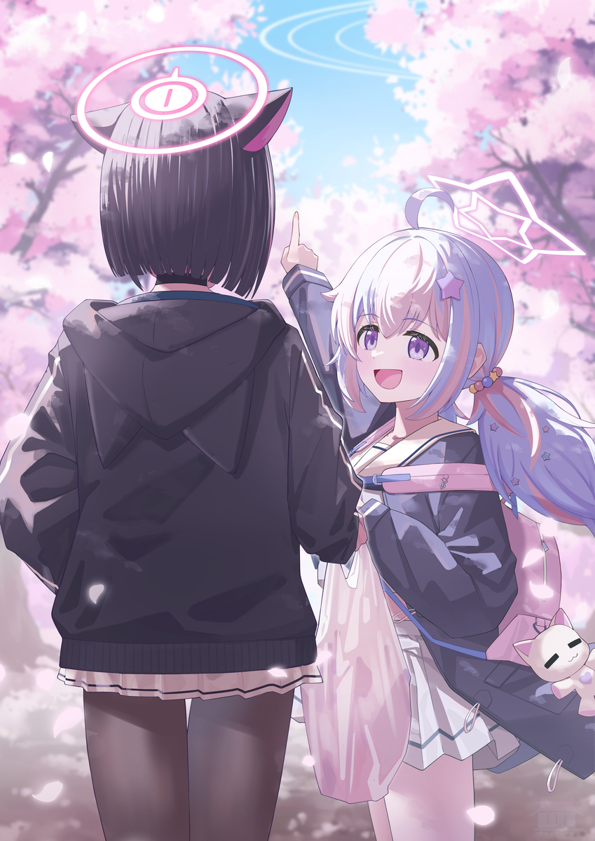 This is a pixiv picture whose title is 春の訪れ.
