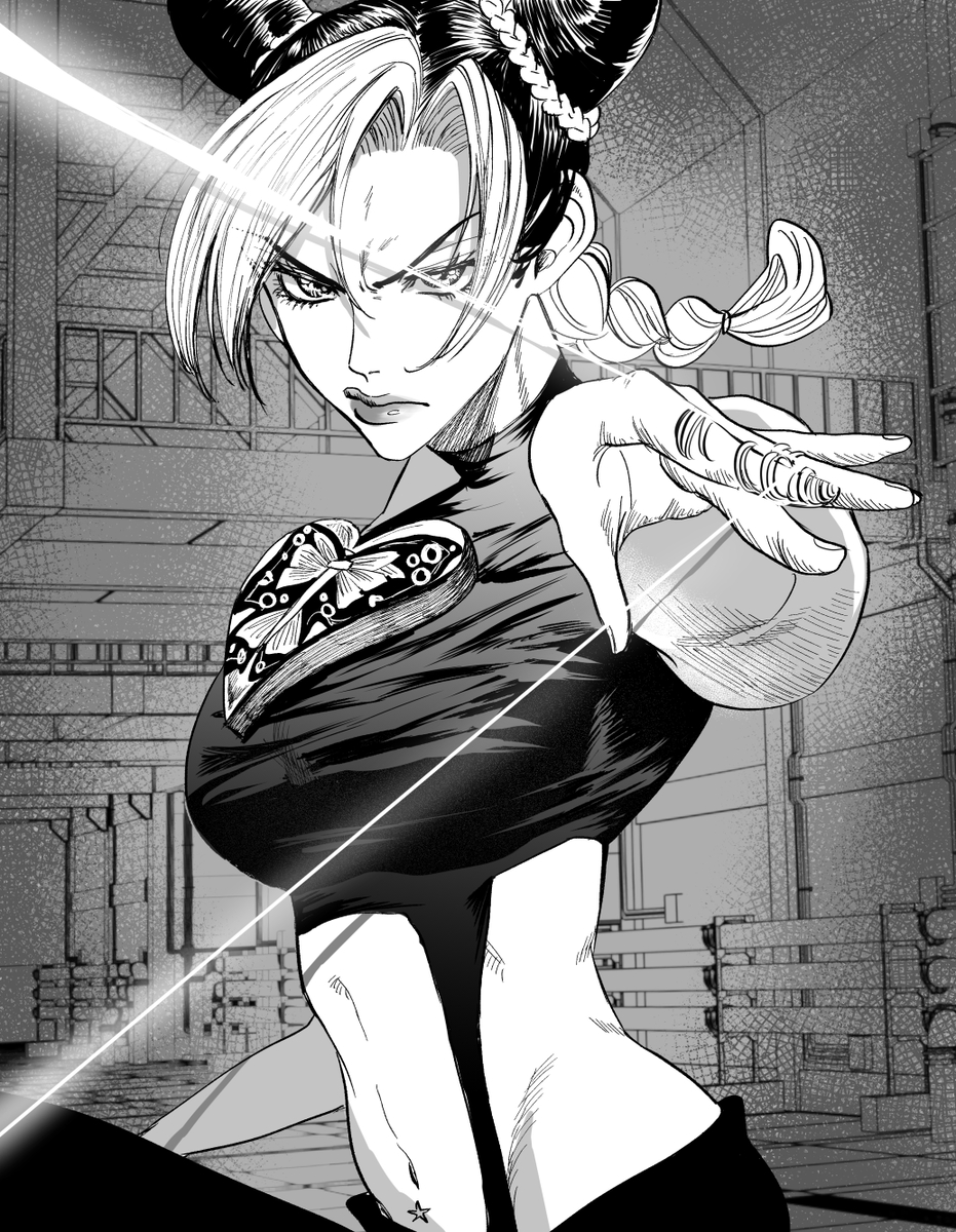 This is a pixiv picture whose title is 徐倫3枚.