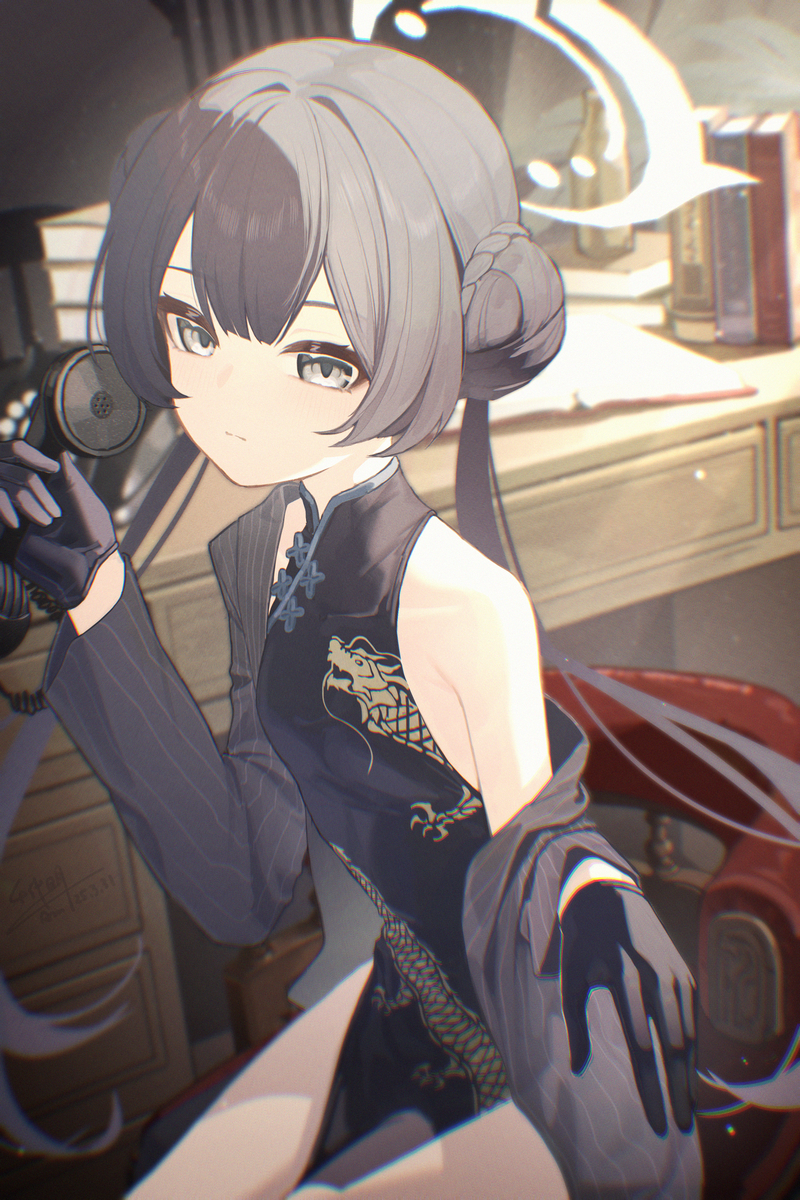 This is a pixiv picture whose title is 妃咲.