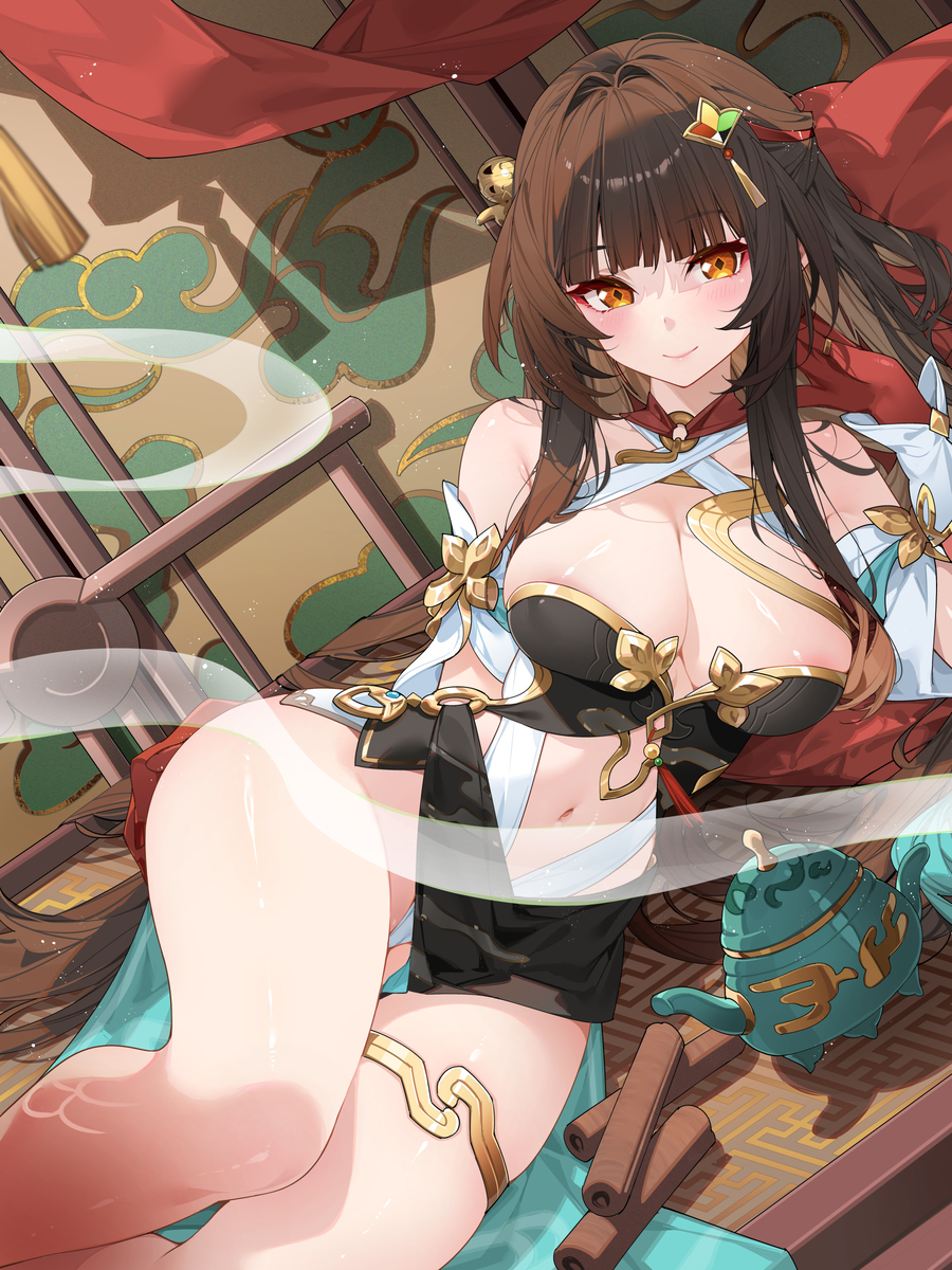 This is a pixiv picture whose title is 過眼雲煙.
